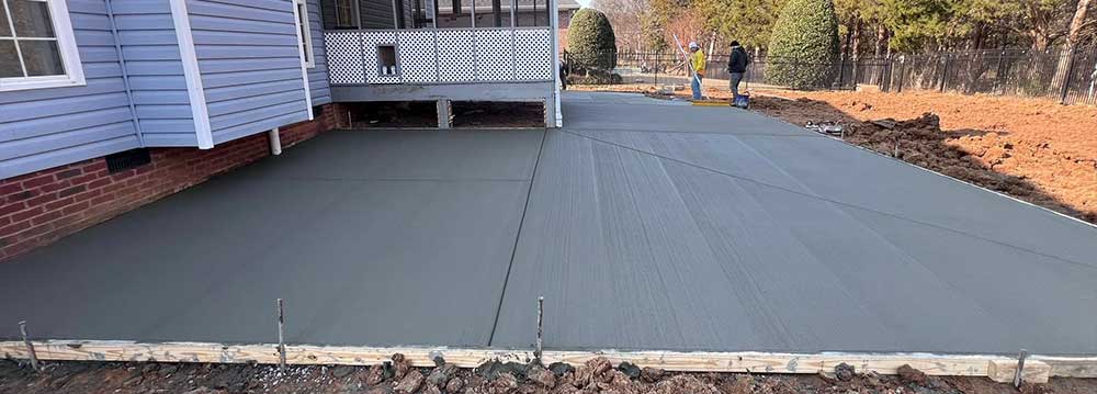 concrete patio construction chattanooga tn